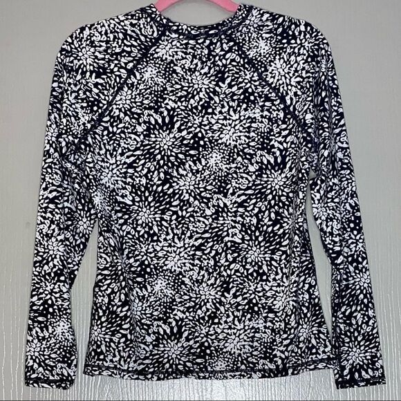 Hurley Other - HURLEY RASH Guard springtime black size Med